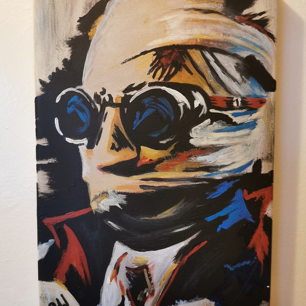 Universal Monsters Invisible Man Painting
